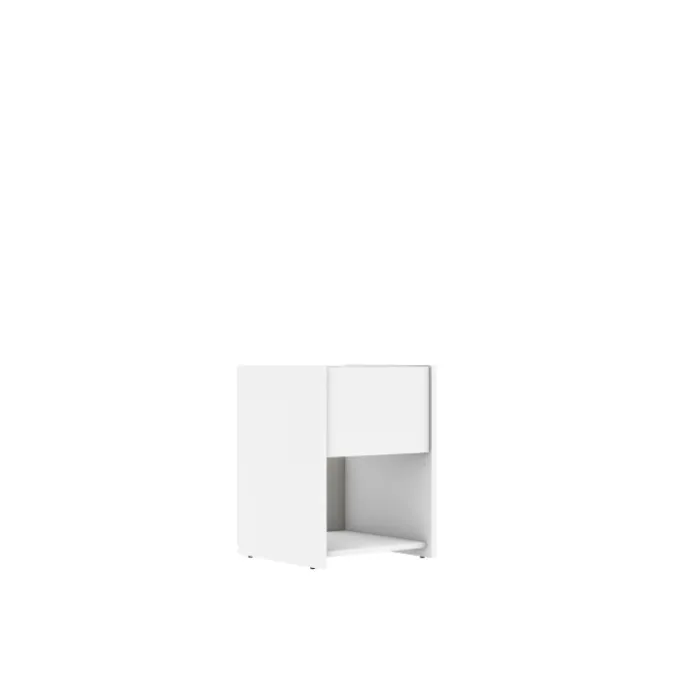 Chevet 1 tiroir Mosaik Blanc ( sur commande )