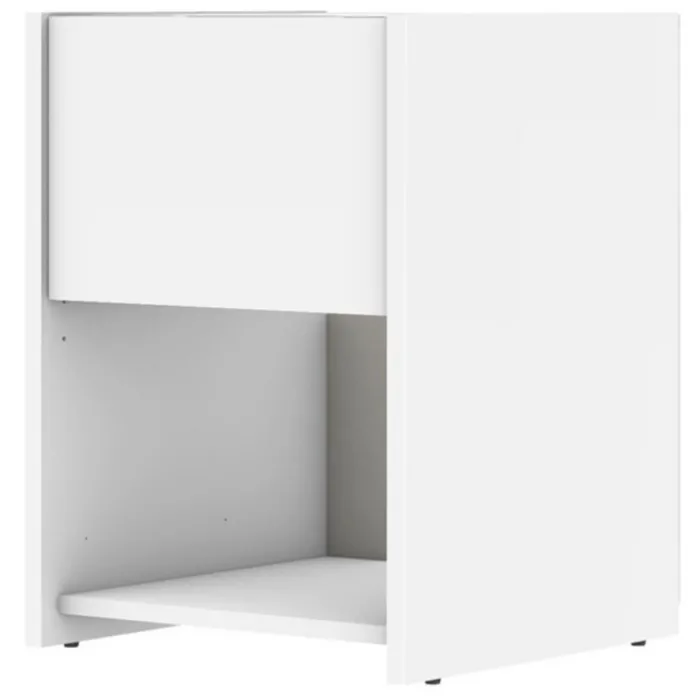 Chevet 1 tiroir Mosaik Blanc ( sur commande )