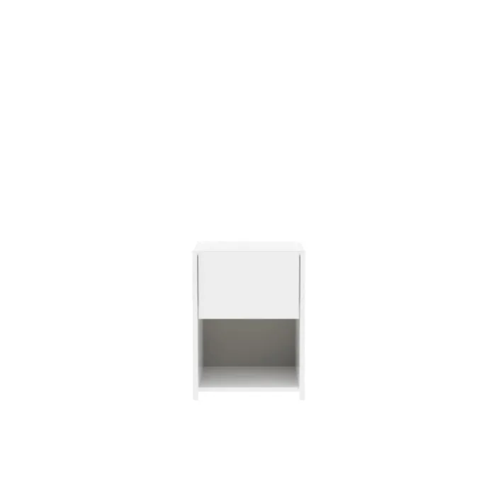 Chevet 1 tiroir Mosaik Blanc ( sur commande )