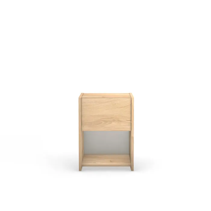 Chevet 1 tiroir Mosaik décor Hickory ( sur commande )