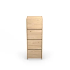 Chiffonier 4 tiroirs Mosaik Hickory ( sur commande )