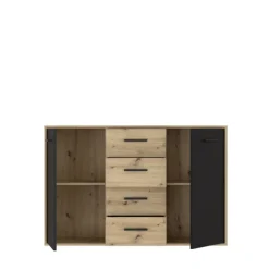 Commode Antuza 4P2T artisan/noir