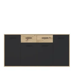 Commode Antuza 4P2T artisan/noir