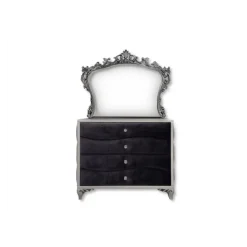 Commode avec miroir Sultan Caprice anthracite