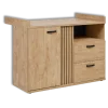 Commode bébé Camille golden oak