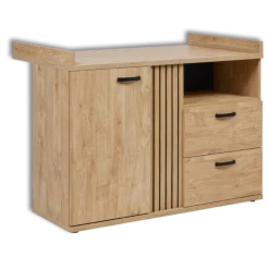 Commode bébé Camille golden oak