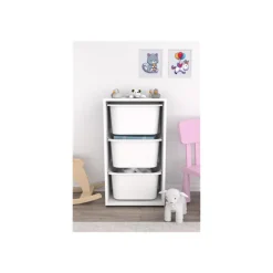 Commode Bronz blanc