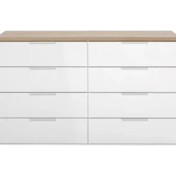 Commode double 4 + 4 tiroirs Mundi