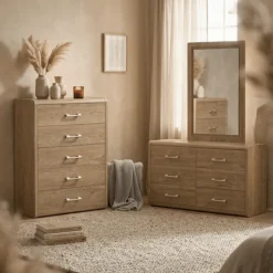Commode 5T Cara caramel oak