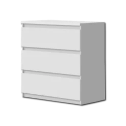 Commode 3T Chelsea blanc