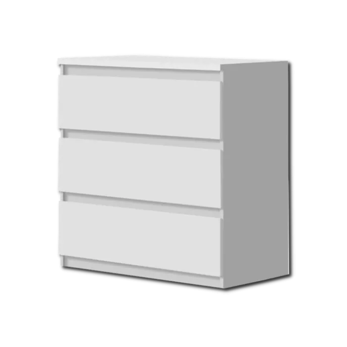 Commode 3T Chelsea blanc