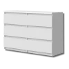 Commode 6T Chelsea blanc
