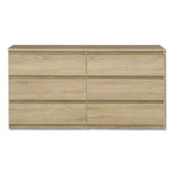 Commode 6T Chelsea chêne sonoma
