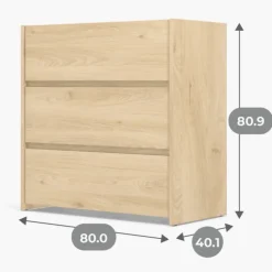 Commode 3 tiroirs - Mosaik
