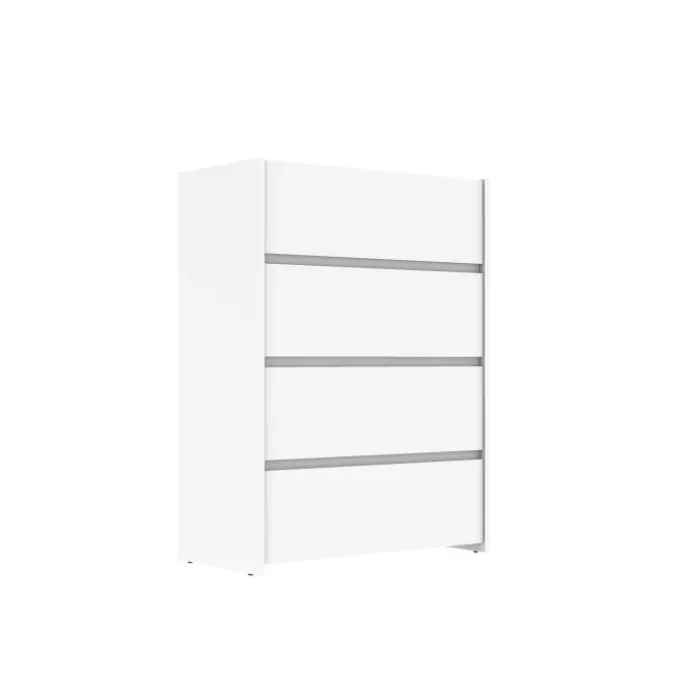 Commode 4 tiroirs Mosaik blanc ( sur commande )