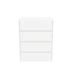 Commode 4 tiroirs Mosaik blanc ( sur commande )