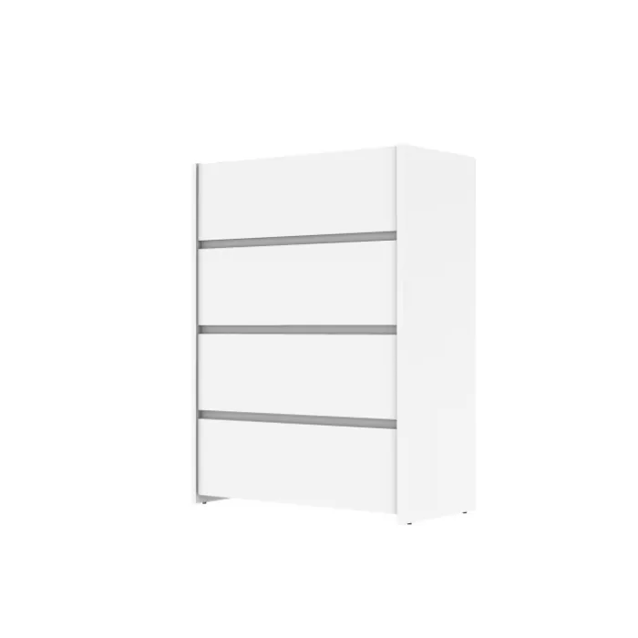 Commode 4 tiroirs Mosaik blanc ( sur commande )