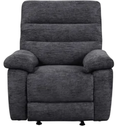 Coral - Fauteuil relax manuel gris foncé