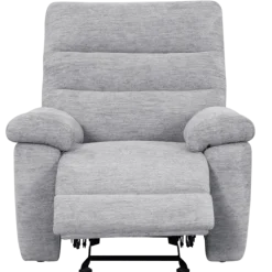 Coral - Fauteuil relax manuel gris clair