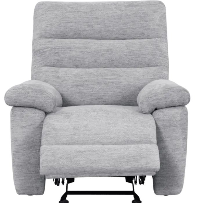 Coral - Fauteuil relax manuel gris clair