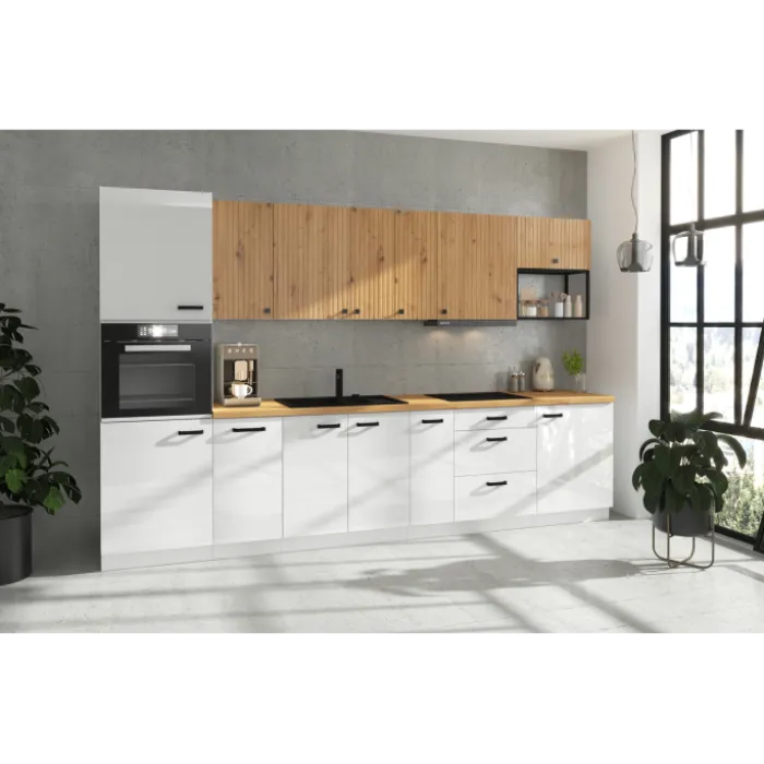 Dessus hotte 60 1P Mia artisan/blanc