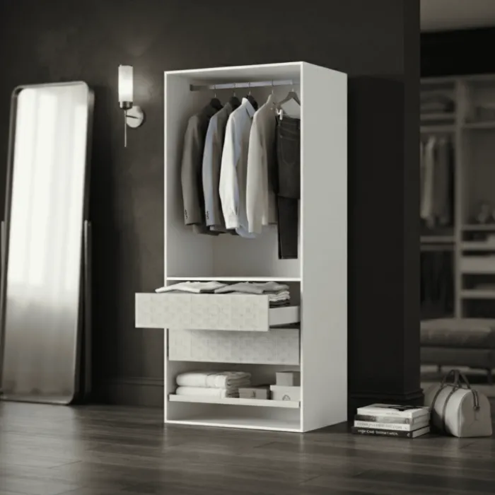 Dressing Casa 90 cm blanc
