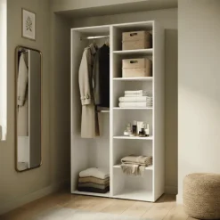 Dressing Casa 120 cm blanc
