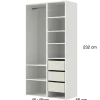 Dressing Casa 90 cm Blanc