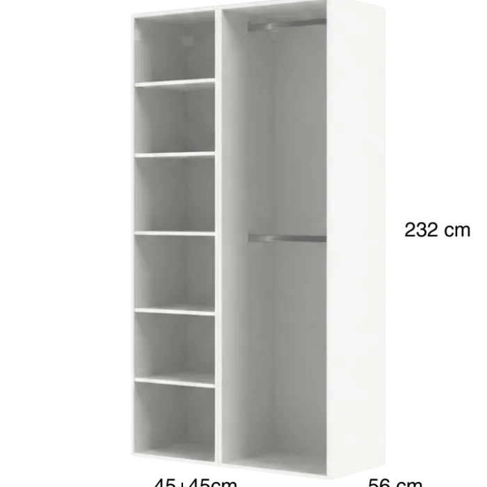 Dressing Casa 90 cm Blanc