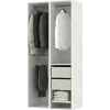 Dressing Casa 90 cm blanc