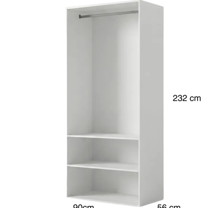 Dressing Casa 90 cm blanc