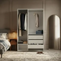 Dressing Casa 105 cm blanc