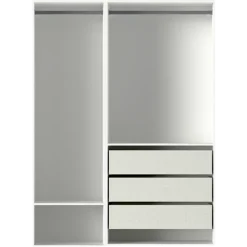 Dressing Casa 105 cm blanc