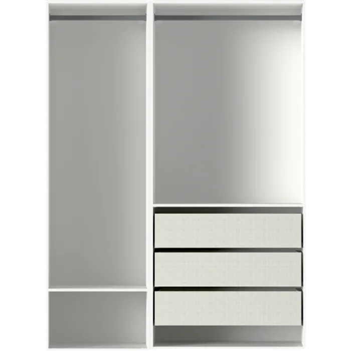 Dressing Casa 105 cm blanc