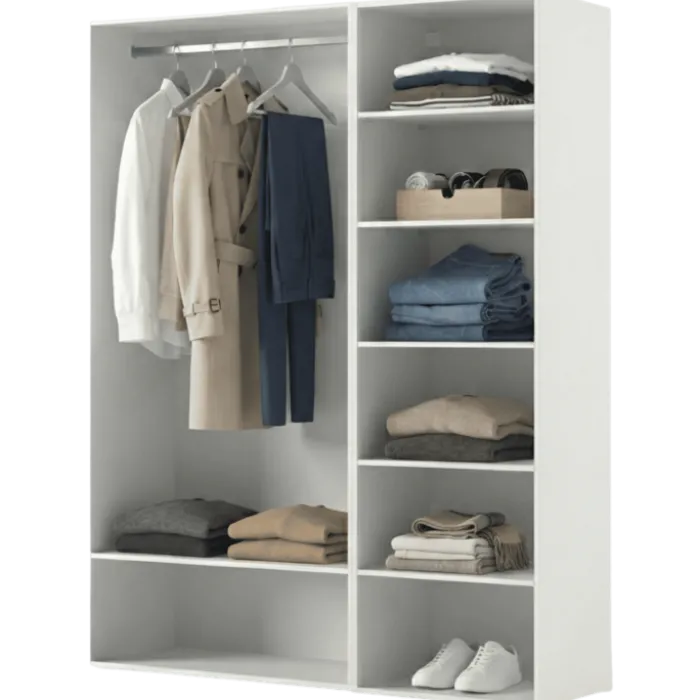 Dressing Casa 105cm Blanc