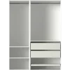 Dressing Casa 105 cm blanc