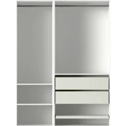 Dressing Casa 105 cm blanc