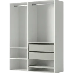 Dressing Casa 105 cm blanc