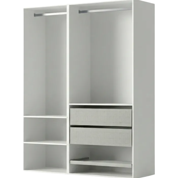 Dressing Casa 105 cm blanc