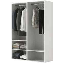 Dressing Casa 120 cm blanc