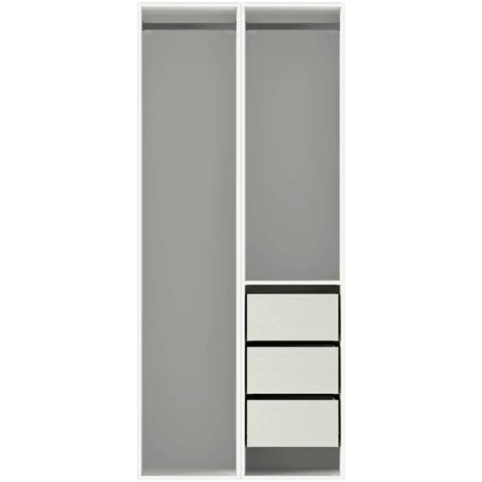 Dressing Casa 120 cm blanc