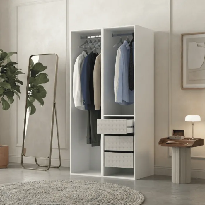 Dressing Casa 120 cm blanc