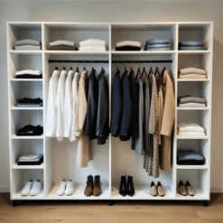Dressing casa 270 cm blanc