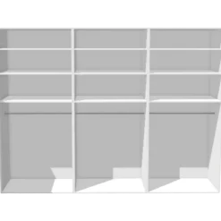 Dressing casa 270 cm blanc