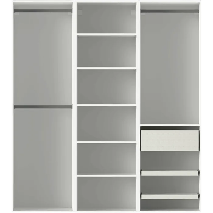 Dressing Casa 135 cm blanc