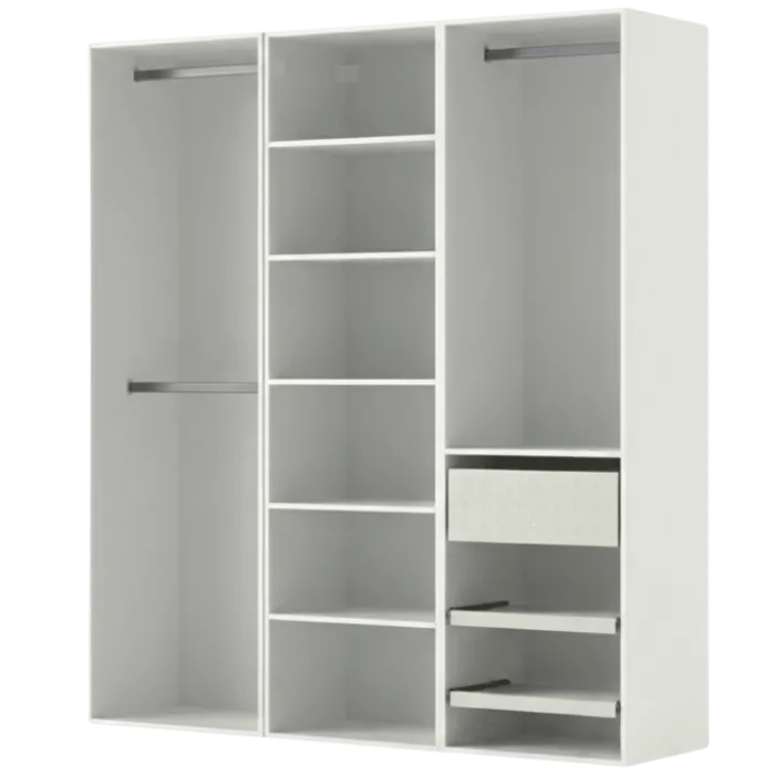 Dressing Casa 135 cm blanc