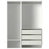 Dressing Casa 135 cm Blanc