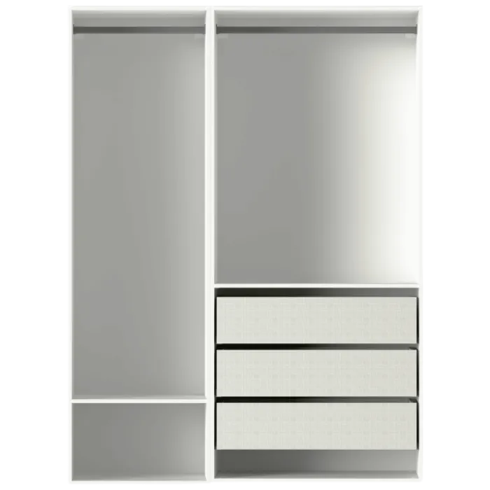 Dressing Casa 135 cm Blanc