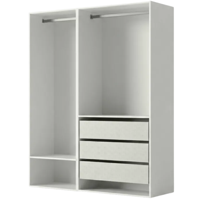 Dressing Casa 135 cm Blanc