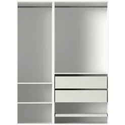 Dressing Casa 135 cm blanc